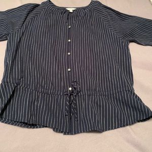 Time and Tru Peplum Blouse